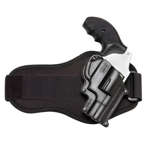 Fobus j357a black self locking ankle holster for smith &amp; wesson j frame 2&#034; for sale