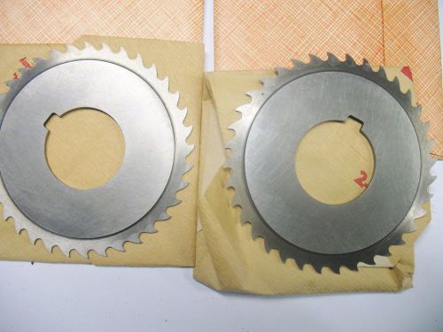 2 - NEW USA MADE ITW PLAIN TOOTH  METAL SLITTING SAWS 4 x .047 x 1-1/2&#034; HOLE