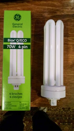 GE Biax Q/ECO 70 Watt 4 Pin Compact Fluorescent Bulb GX24q-6