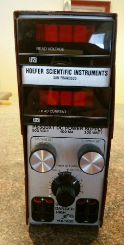 Hoefer Scientific Instruments PS500XT DC Power Supply