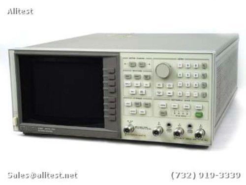 Agilent 8702A-010 Lightwave Component Analyzer 300 kHz- 3 GHz, Single and Multim