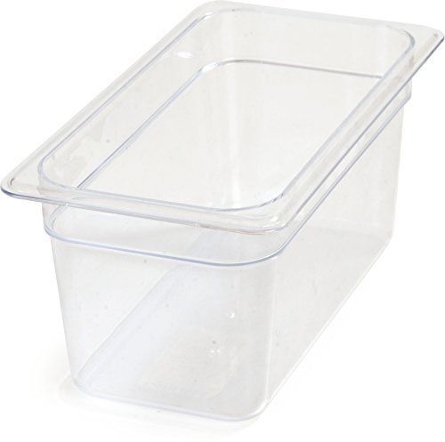 Carlisle 3066207 Polycarbonate Food Pan, 5.7 qt Capacity, 12-3/4&#034; Length x 7&#034;