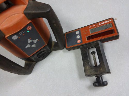 Hilti PRA 20 Rotating Rotary Laser Level With Hilti PRA20 Remote Set