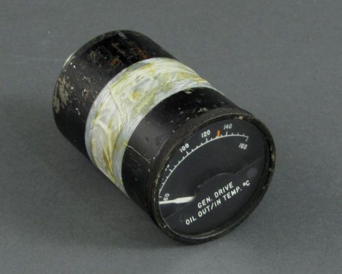 Lewis Eng 147D2 / Sundstrand 29745 Aircraft/Aviation Oil Temperature Indicator