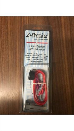 ZEBRA INSTRUMENTS &#039;3 AMP SYSTEM CIRCUIT BREAKER&#039; ZK003