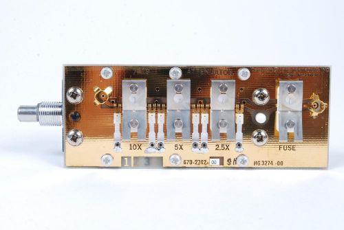 Tektronix 670-2742-00 Attenuator 672-0430-00 Circuit Board Assembly