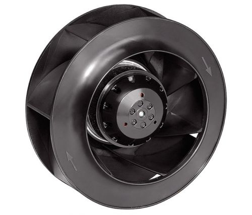 Ebm-papst 9&#034; backward curve motorized impeller; damaged; free shipping; (13c) for sale