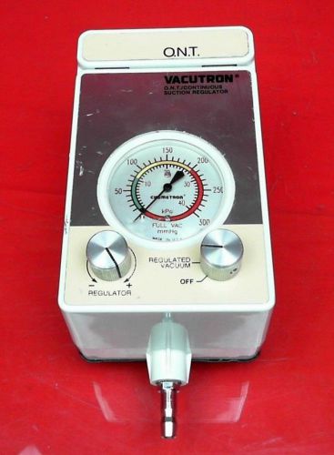 Vacutron O.N.T.  Continuous Suction Regulator Vacutron ONT