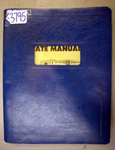 Power Lift Operators &amp; Flat Rate Manual FG-15 Gas (Inv.3795)