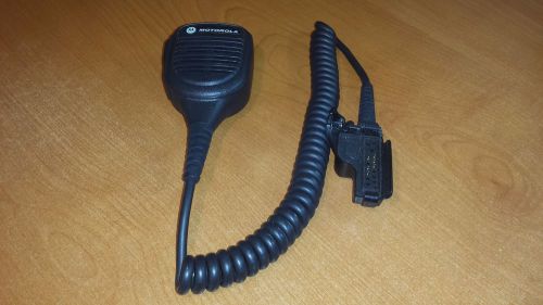 Motorola pmmn4038a lapel mic clip-on speaker mic for xts mts ht mt radios for sale