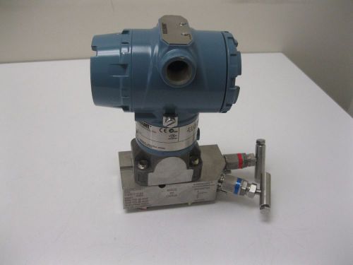 Rosemount 3051 CG 4A Smart Hart Pressure Transmitter w/ Manifold NEW L21 (2006)