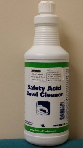 Proven Safety Acid Bowl Cleaner 1L - Lab, Home, &amp; Industrial Use
