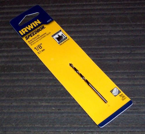 Irwin 49612 1/8&#034; Brad Point Drill Bit