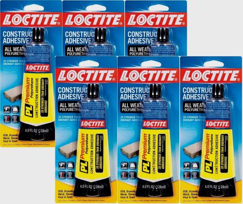 6 loctite 4 oz pl premium polyurethane construction adhesive all weather 1451588 for sale