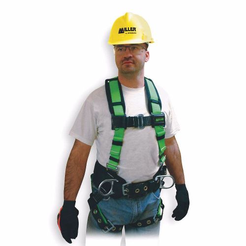 Miller honeywell 650cn-bdp/ugn full body harness sliding back (ls1872-2kua9*a) for sale