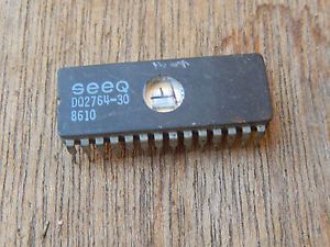 qty 1 SEEQ DQ2764 Eproms ic chips cf2-17