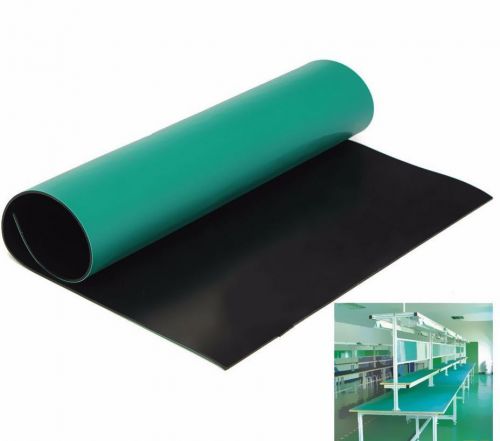 Green Desktop Anti Static ESD 36&#034;X18&#034; Grounding Mat For Phone PC Tablet Repair