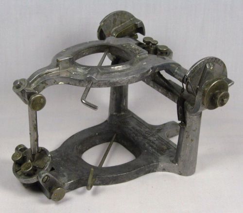 Vintage GYSI Trubyte Articulator Dental Steampunk Cast Aluminium USA