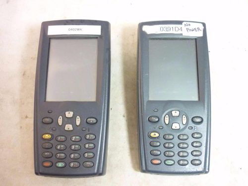 LOT OF 2 - Intermec 700C Scanners for Parts &amp; Repairs