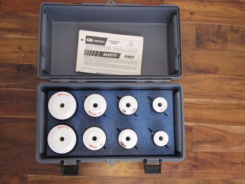 *NICE*  BVS-240 Gardner Bender 2&#034; to 4&#034; PVC Plug Set, GB, BVP-40, 30, 25,and 20