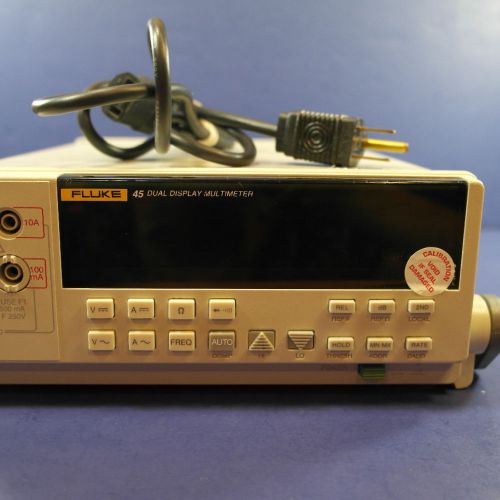 Fluke 45 Dual Display Multimeter, Good Condition!