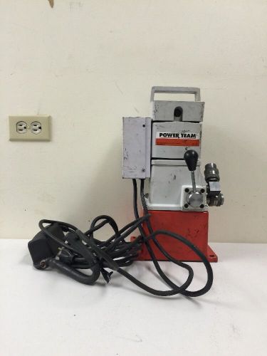 SPX Power Team PE183A Model C Electronic Hydraulic Portable Pump