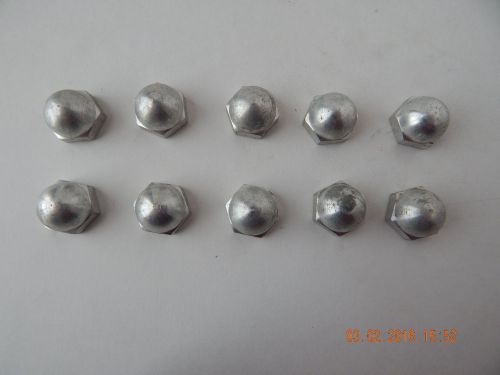 Acorn - cap nuts aluminum 3/8 - 16 10 pcs. new for sale