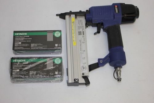 2 in 1 BRAD NAIL GUN &amp; STAPLER ~ 2 INCH ~ 8,000 HITACHI NAILS CAMPBELL HAUSFELD