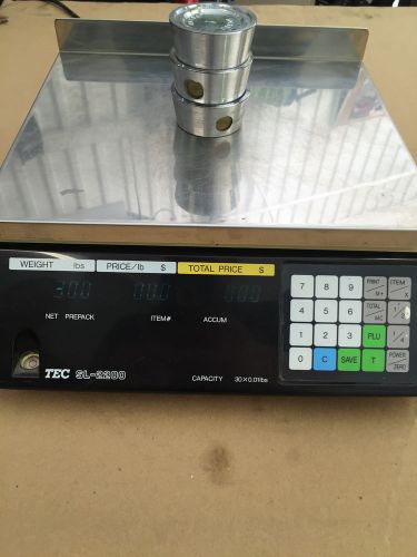 TEC SL-2200 POS digital computing scale