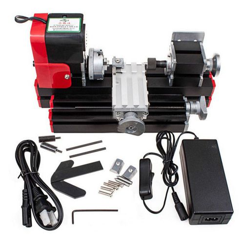 12V DC 20000Rev/min Miniature Metal Multifunction Lathe Machine DIY 45*135mm