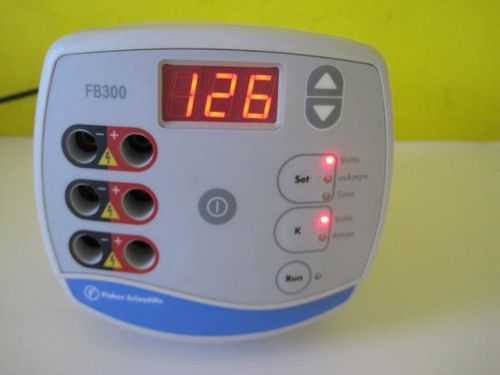 Fisher scientific model: fb300 digital electrophoresis power supply blue for sale