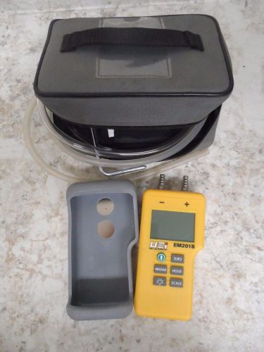 Uei em201b dual input pressure meter  (56430-3 jo) for sale