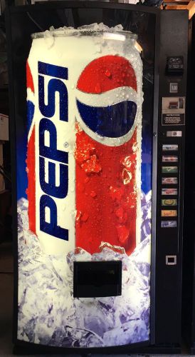 LOCATION READY- PEPSI DRINK VENDING MACHINE