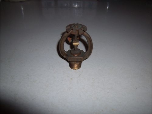 Antique brass sprinkler head 1950  viking fire hose equipment hardware for sale