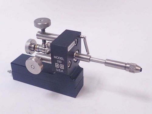 MICROMANIPULATOR MODEL 210 PRECISION X-Y-Z PROBE POSITIONER, NON MAGNETIC-BASE