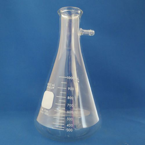 Pyrex filter flask  1000ml  # 5340 1l filtering for sale
