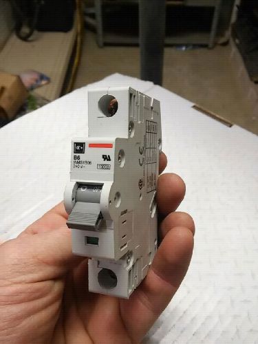 Cutler Hammer WMS1B06 6A 1P Supplementary Protector Circuit Breaker