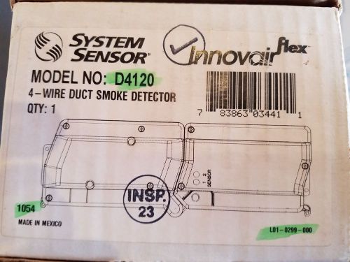 System sensor d4120 4 wire duct detector for sale