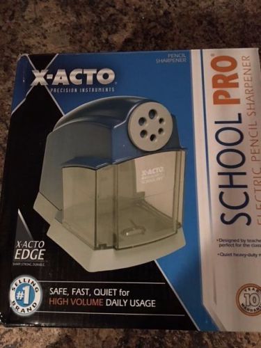 NEW X-Acto Edge Teachers Pro 1675 Electric Pencil Sharpener