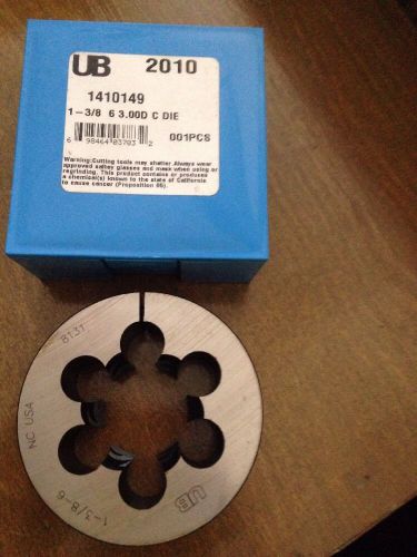 Union Butterfield 2010 - 1-3/8 - 6 UNC, 3 Inch OD C Die 1410149