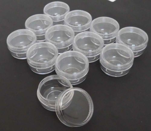 12 Piece Clear Jars, 20 Mil - TJ-18620