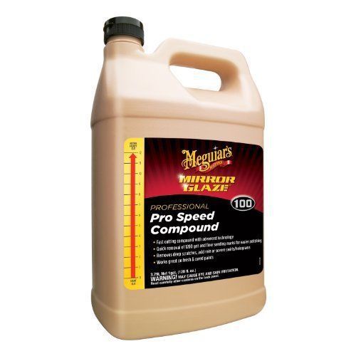 Meguiar&#039;s m100 mirror glaze pro speed compound - 1 gallon #5x9 for sale