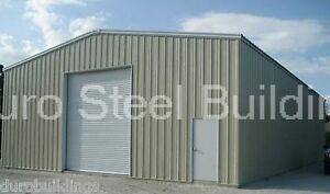 DuroBEAM Steel 30x52x16 Metal I-Beam Prefab Garage Building Barn Workshop DiRECT