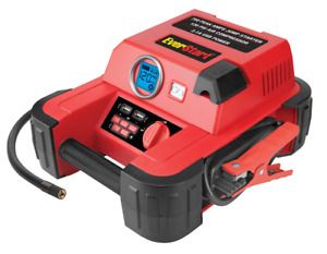 Charger Car Battery Emergency Power Supply Air Compressor Portable Jump Starter