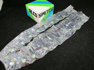 *NEW* (BOX OF 22) ALCOSWITCH MTA206N-PC TYPE DPDT MINI TOGGLE *60 DAY WARRANTY*