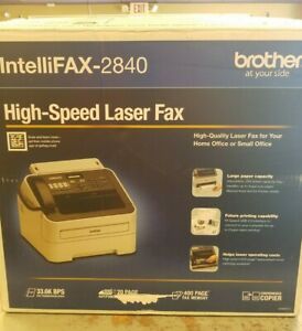 NEW -- Brother IntelliFax-2840 High Speed Laser Fax FAX-2840