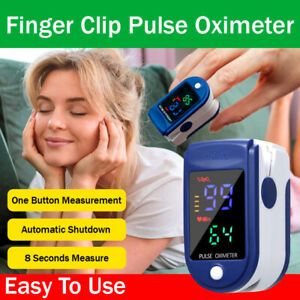 Finger Clip Pulse Oximeter Convertible Display LED Screen Hot Selling