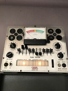 Vintage EICO Model 625 Vacuum Tube Tester (PARTS OR REPAIR)