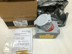 Appleton EFS1752023 20A NEMA 3 3R 125V 3-P Explosion Proof Receptacle Dead End