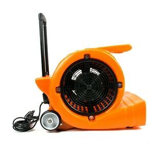 1.3HP 5000 CFM Powerful Floor Blower Carpet Dryer, 3-Speed Air Mover